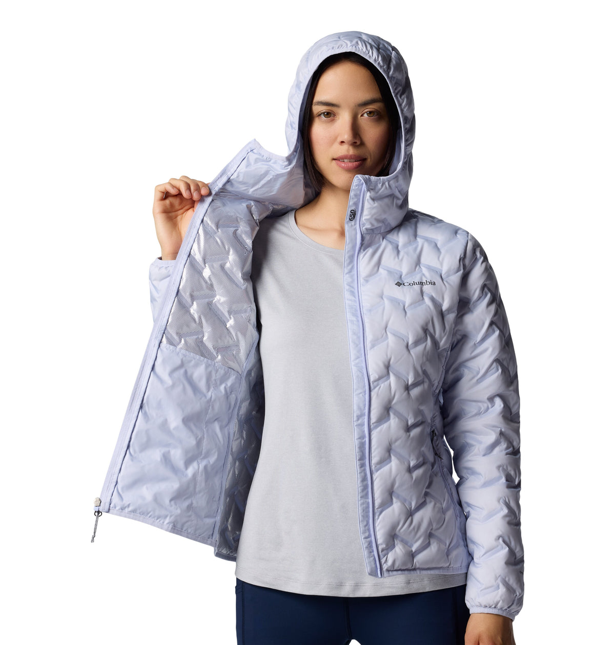 CHAMARRA MUJER COLUMBIA | DELTA RIDGE II DOWN HOODED JACKET