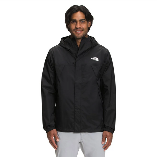 Chamarra Impermeable Antora Hombre, Negro