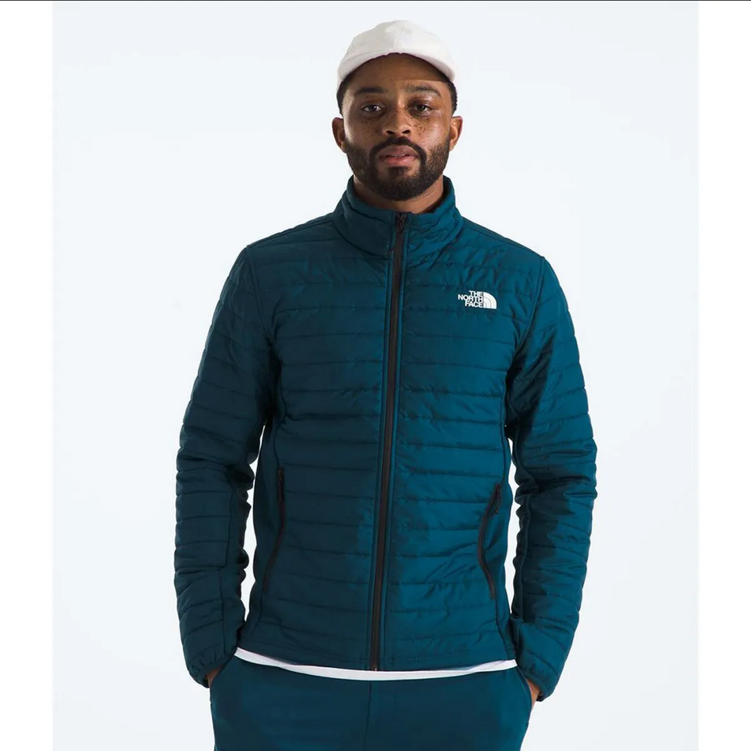 Chamarra Polar Canyonland Hybrid Hombre, Azul