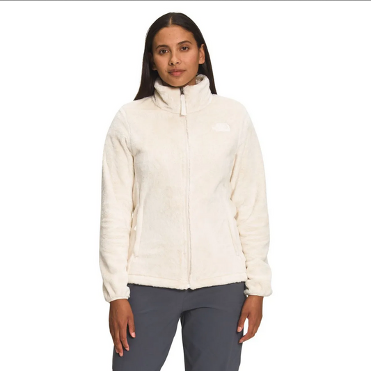 Chamarra tipo fleece Osito Mujer, Blanco Gardenia