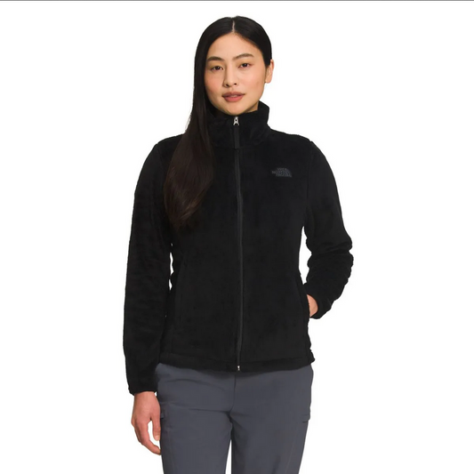 Chamarra tipo fleece Osito Mujer, Negro