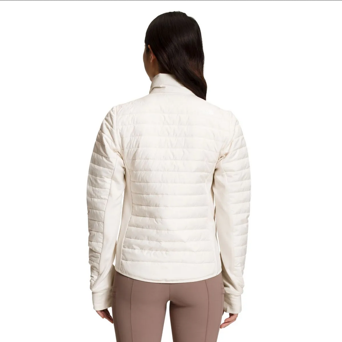 Chamarra Polar Canyonland Hybrid Mujer, Blanco Gardenia