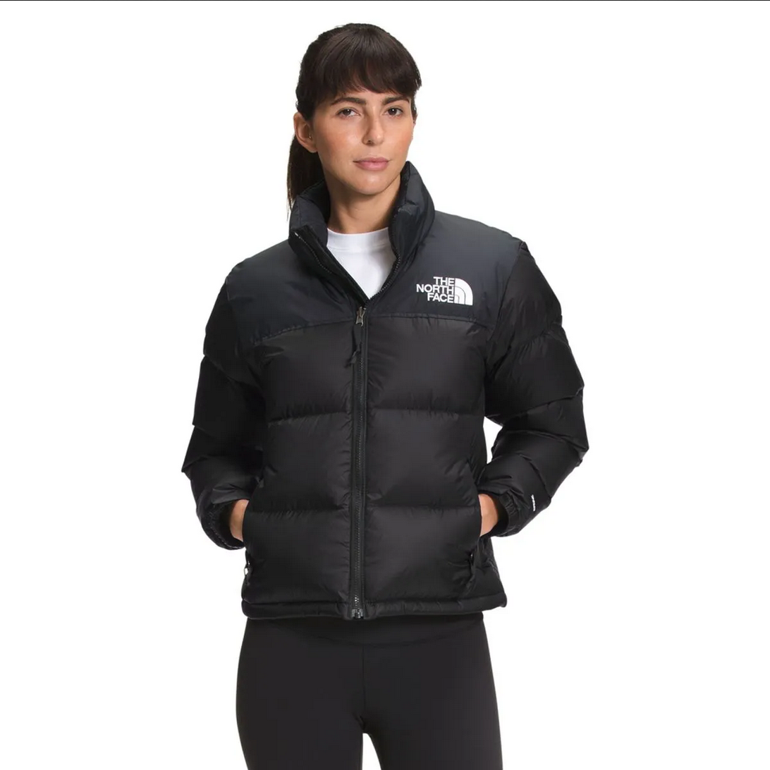 Chamarra de Pluma 1996 Retro Nuptse Mujer, Negro