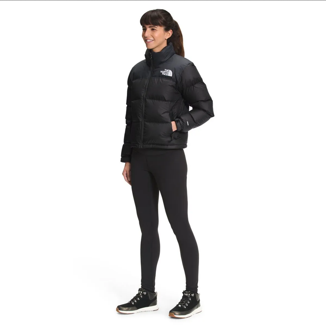 Chamarra de Pluma 1996 Retro Nuptse Mujer, Negro